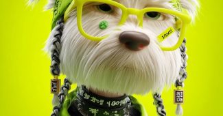 ChatGPT提示词_一只时尚朋克风格的西高地白 Terrier_chatgpt5.0网址缩略图