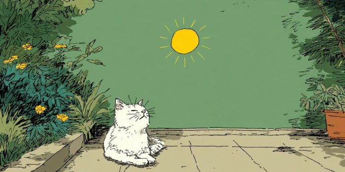 ChatGPT提示词_一只可爱的猫在阳光下晒太阳_chatgpt5多少钱缩略图