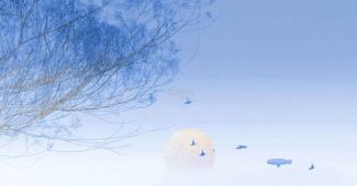 ChatGPT_AI提示词_这是一个描绘有黄色太阳、蓝色天空和黑鸟的风景画_chatgpt会员值得买吗缩略图