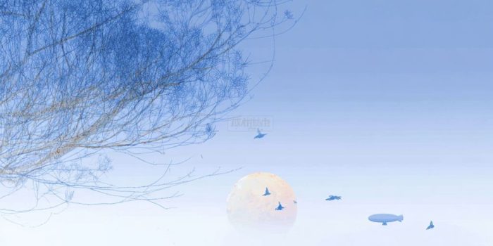 ChatGPT_AI提示词_这是一个描绘有黄色太阳、蓝色天空和黑鸟的风景画_chatgpt会员值得买吗缩略图