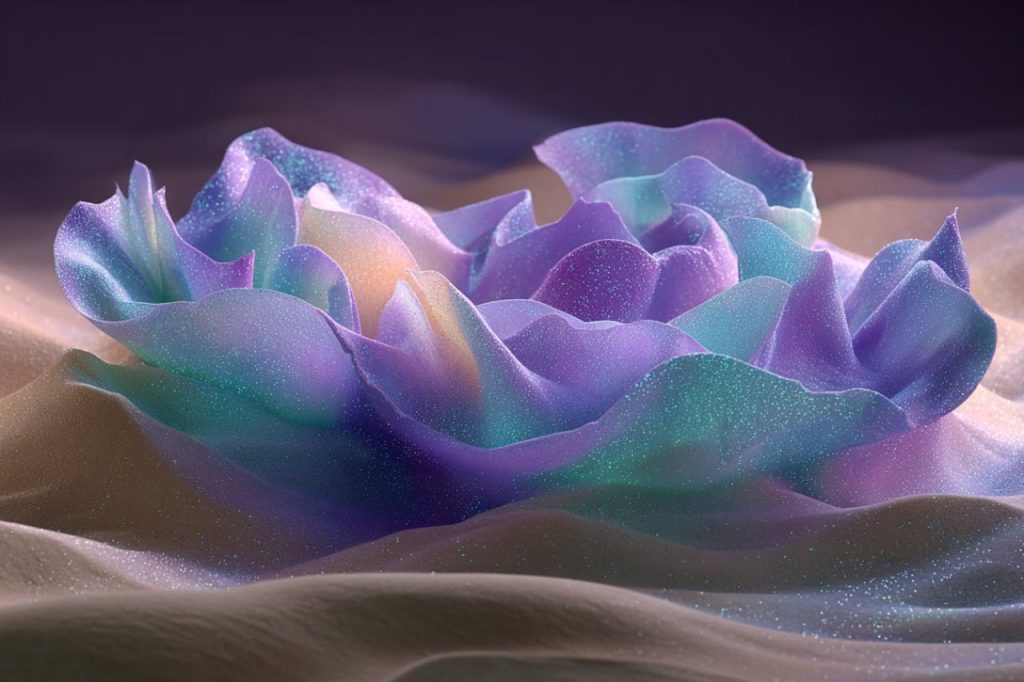 ChatGPT指令-绘图指令-Kinetic Sand艺术 – 低语的海市蜃楼插图