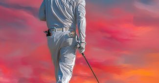 ChatGPT提示词_一个身穿现代高尔夫服装的男子在日落时分打高尔夫_如何开通gpt会员功能手机号缩略图