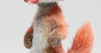 ChatGPT提示词_一只可爱的猫咪戴着耳机，直立着看镜头_chatgpt5.0网址缩略图