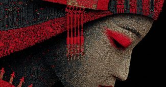 ChatGPT提示词_一张由无数小型人形构成的艺伎脸_chatgpt会员价格缩略图