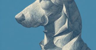 ChatGPT提示词_一幅雷内·马格利特风格的超现实狗狗艺术作品_chatgpt网页版在线缩略图