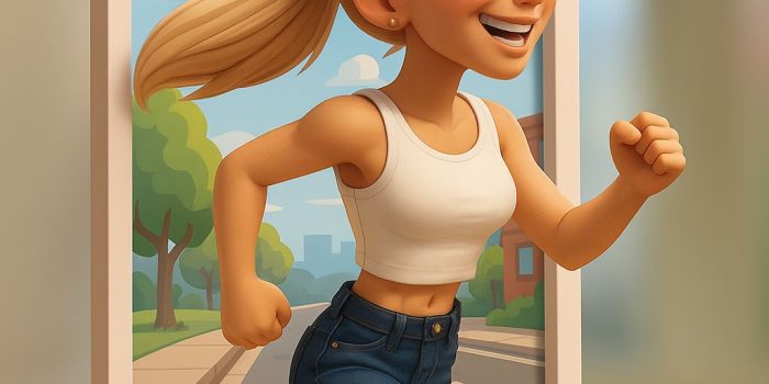 ChatGPT提示词_插图展示人物在动态地跑出Instagram帖子框架的场景_chatgpt官网中文版4.0缩略图