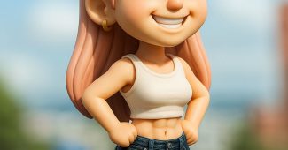 ChatGPT提示词_将人物转化为3D Q版汽车摆件，背景为汽车挡风玻璃_chatgpt官网中文电脑版缩略图