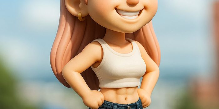 ChatGPT提示词_将人物转化为3D Q版汽车摆件，背景为汽车挡风玻璃_chatgpt官网中文电脑版缩略图