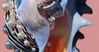 ChatGPT提示词_一只色彩鲜艳的蓝色海螺漂浮在粉色背景上_chatgpt网页版在线试用缩略图