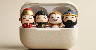 ChatGPT提示词_耳机盒内有四个卡通角色，分别是唐僧、孙悟空、猪八戒和沙僧_chatgpt国内接口缩略图