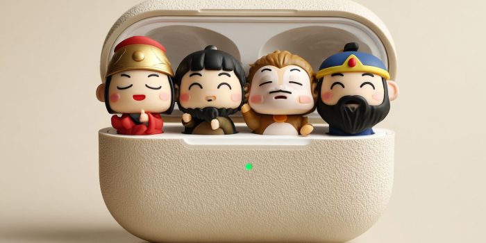 ChatGPT提示词_耳机盒内有四个卡通角色，分别是唐僧、孙悟空、猪八戒和沙僧_chatgpt国内接口缩略图