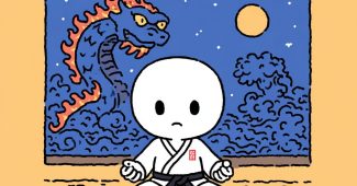 ChatGPT提示词_外星人柔术选手在道场观看对手的录像，他并不担心_chatgpt网页版缩略图