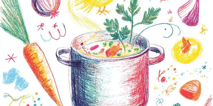 ChatGPT提示词_一幅童趣十足的插画描绘了色彩丰富的罗马尼亚汤的食材_chatgpt.com.缩略图