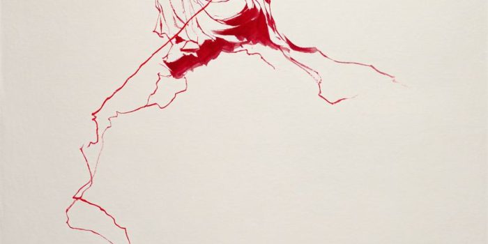 ChatGPT提示词_一幅白色画布上的简单图形，红线勾勒出一个菩萨，随着风的吹动部分线条逐渐消失，模糊现实与幻影的界限，体现了美学与禅意_chatgpt官网中文版缩略图