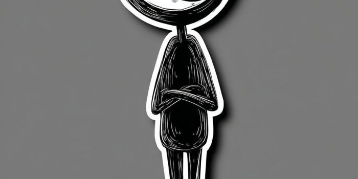 ChatGPT提示词_背景中有月亮眼的火柴人涂鸦贴纸_chatgpt官网中文版缩略图