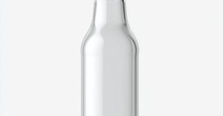 ChatGPT提示词_这是一款450ml透明白色哑光酒瓶的简约模型，具有啤酒风格的瓶盖，呈现漂浮效果_chatgpt国内接口缩略图
