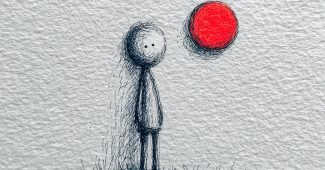 ChatGPT提示词_一幅简单的涂鸦画，展示一个小人站在墙上的红色按钮前_chatgpt5.2版本多少钱缩略图