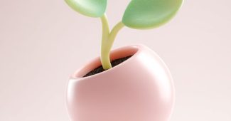 ChatGPT提示词_一颗小芽在粉色花盆中生长，呈可爱3D玩具风格_chatgptplus怎么订阅缩略图