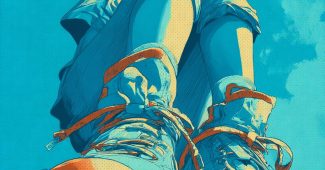 ChatGPT提示词_一个时尚美丽女孩走路时用手支撑，穿着独特鞋底图案的运动鞋，展现出精致的眼部特征_国内如何买gpt会员卡便宜点缩略图