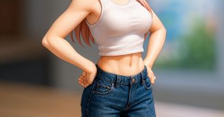 ChatGPT提示词_桌面上的动漫风格手办模型展示了人物的全身姿势与表情_chatgpt中文版电脑版缩略图