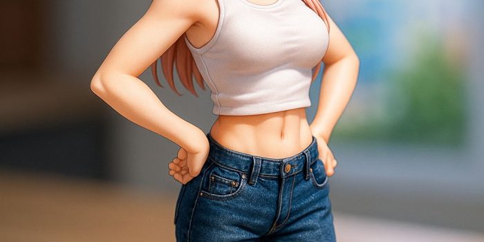 ChatGPT提示词_桌面上的动漫风格手办模型展示了人物的全身姿势与表情_chatgpt中文版电脑版缩略图