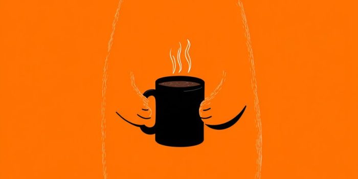 ChatGPT提示词_一只胖胖的橙猫拿着热腾腾的咖啡杯_chatgpt会员费用缩略图