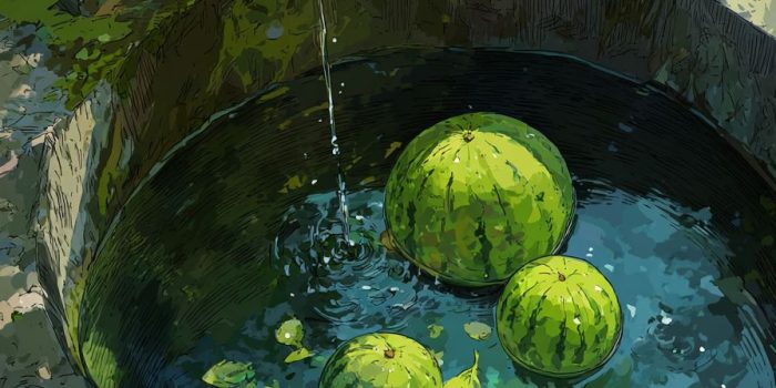 ChatGPT提示词_井边的青翠西瓜被清水冲刷_chatgpt5.1缩略图