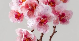 ChatGPT提示词_盛开的兰花植物，花朵细腻，绿叶鲜艳，具有真实的植物细节_国内如何开通gpt会员卡流程缩略图