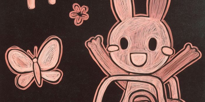 ChatGPT提示词_一只拟人化的兔子驾驶着汽车，旁边有只可爱的小蝴蝶，兴奋地举手庆祝_国内如何开通gpt会员卡缩略图