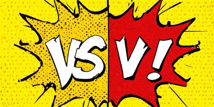 ChatGPT提示词_一个亮黄色和红色的波普艺术背景，中央有一个漫画风格的对比图形_chatgpt5.2费用缩略图