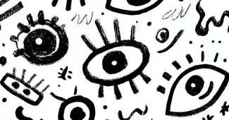 ChatGPT提示词_一页以矢量艺术风格的涂鸦，包含不同姿态的卡通眼睛绘制_gpt会员多少一个月缩略图