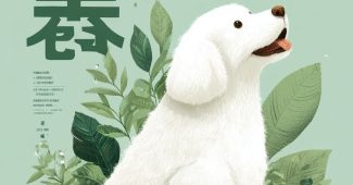 ChatGPT提示词_这是一幅以可爱白狗为主题的高端平面设计海报_chatgpt会员怎么购买缩略图