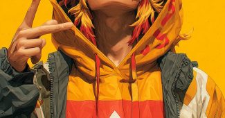 ChatGPT提示词_《鬼灭之刃》中的炼狱杏寿郎穿着阿迪达斯都市时尚，做手势的特写图像_chatgpt网页版在线缩略图