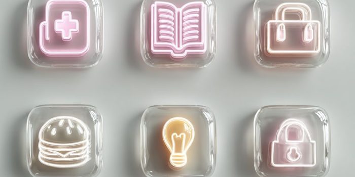 ChatGPT提示词_一个展现15种极简抽象图标的未来感图形_chatgpt5.0网页缩略图