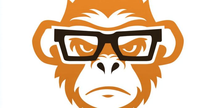 ChatGPT提示词_一个愤怒的酷猴子的极简矢量logo_chatgpt中文版gpt4缩略图