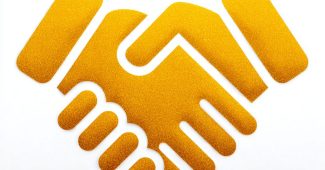 ChatGPT提示词_两个手握手的扁平矢量风格图标_chatgpt5.2缩略图