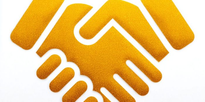 ChatGPT提示词_两个手握手的扁平矢量风格图标_chatgpt5.2缩略图