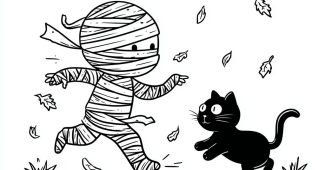 AI提示词_小木乃伊在追赶黑猫时绊倒了自己的绷带_chatgpt怎么在中国使用缩略图