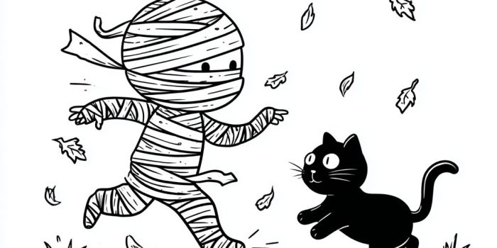 ChatGPT提示词_小木乃伊在追赶黑猫时绊倒了自己的绷带_chatgpt怎么在中国使用缩略图