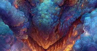 ChatGPT提示词_一位中世纪骑士在火山口与巨龙搏斗_chatgpt会员多少钱一年缩略图