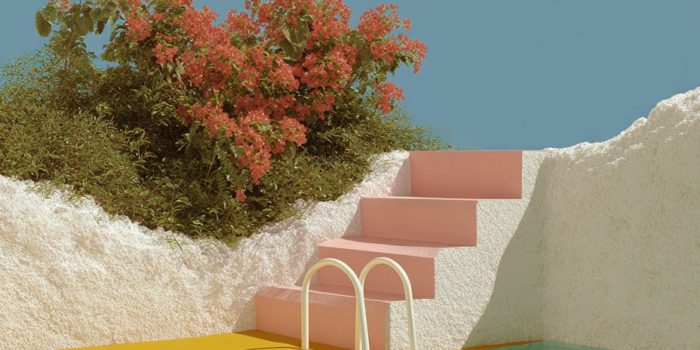 ChatGPT提示词_复古风格的泳池插图展示了充满活力的夏日气息_chatgpt会员怎么开通缩略图