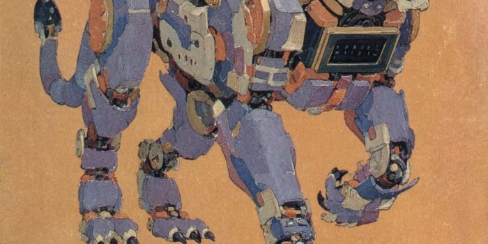 ChatGPT提示词_1980年代的日本杂志广告展示了一款未来感十足的数字腕表, 具有机械动物外形, 复古科技美学_chatgpt官网中文版4.0缩略图