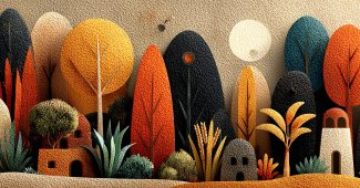 AI提示词_现代剪纸风格插图，适合医疗和营养网站横幅_chatgpt中文版缩略图