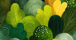 AI提示词_色彩丰富的无缝草地图案，以儿童书籍插图风格呈现_如何购买gpt会员便宜缩略图