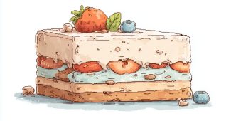 AI提示词_像素艺术蛋糕设计，柔和而可爱_chatgpt中文版gpt4缩略图