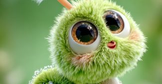 ChatGPT提示词_图片中心是一只非常可爱的蜗牛，具有大大的眼睛和快乐的微笑_苹果手机购买gpt会员有什么用缩略图