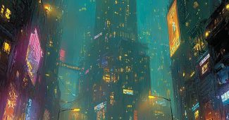 ChatGPT提示词_未来的赛博朋克城市在午夜绽放着霓虹灯光_国内如何开通gpt会员卡流程图缩略图