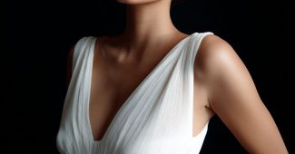 AI提示词_一位23岁的意大利美女穿着优雅的白色Valentino裙子，展现出意大利贵族与现代时尚的完美结合_苹果手机购买gpt会员怎么取消缩略图