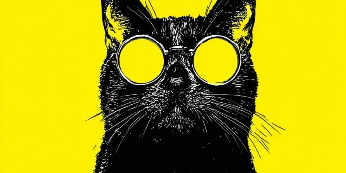 ChatGPT提示词_酷黑猫戴着太阳镜的现代平面设计_gpt会员多少一个月缩略图