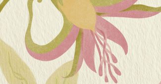 ChatGPT提示词_这是一幅充满创意的民俗插画，特写展示了一朵带有有机风格的花朵_chatgpt5官网缩略图